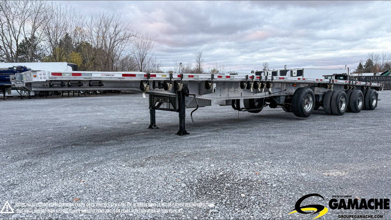 MANAC 53′ ALUMINIUM FLAT BED 2017