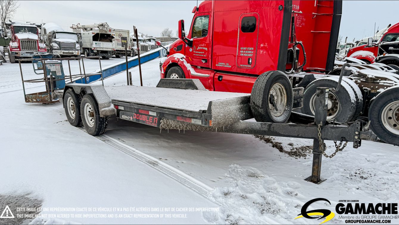 CONQUR INDUSTRIES 18′ FLAT BED (EQ147-18 DOUBLE A TRAILERS) 2022