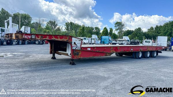 2017 LANDOLL 53′ TRAVELING AXLE TRAILER 455A  110,000 LBS (55 TON)  main image