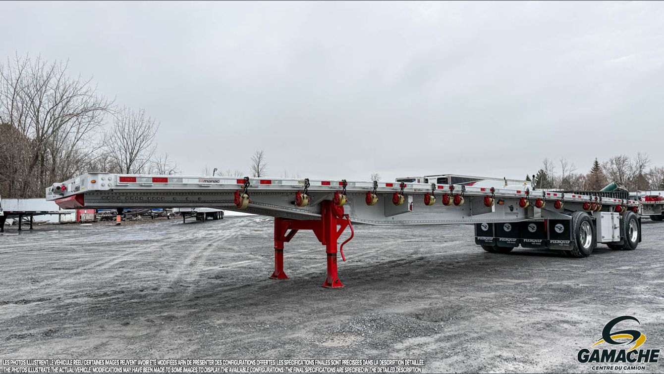 MANAC 48′ FLAT BED COMBO 2015