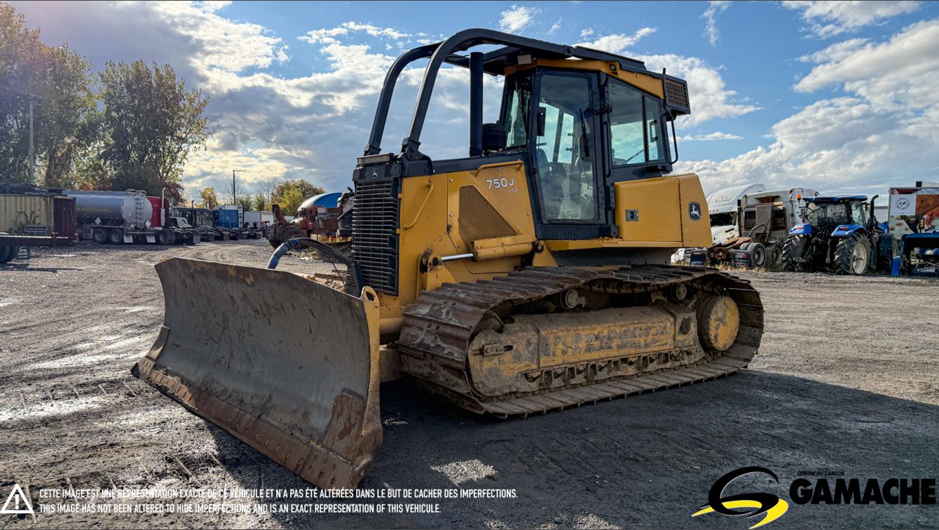 JOHN DEERE CRAWLER DOZER 750J LGP 2012