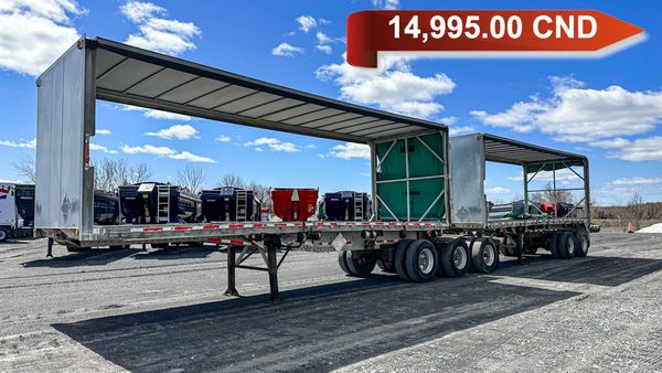 2003 REITNOUER BI-TRAIN ALUMINIUM FLAT BED 28′ + 28′ main image