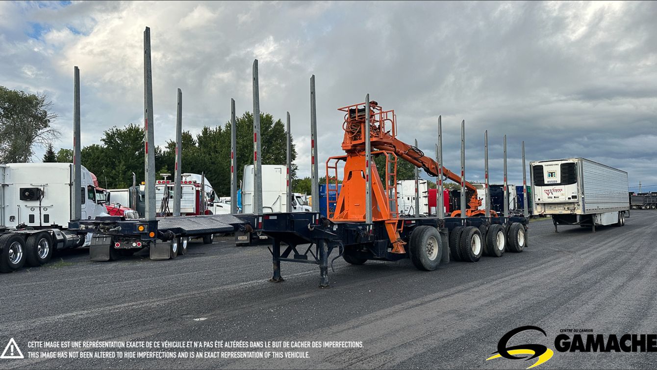 MANAC 48′ LOG TRAILER 2014