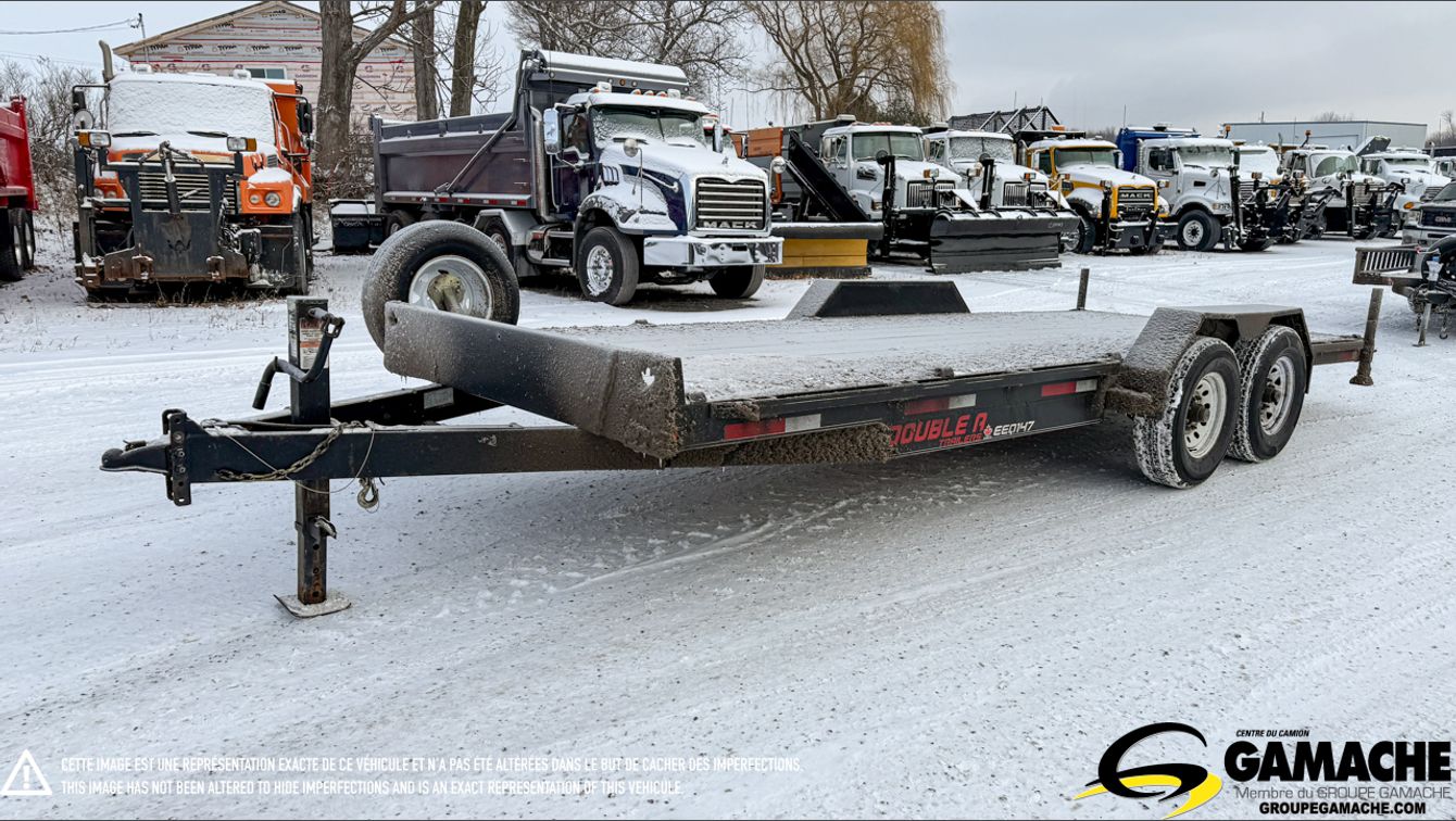 CONQUR INDUSTRIES 20′ FLAT BED (EEW147-20 DOUBLE A TRAILERS) 2021